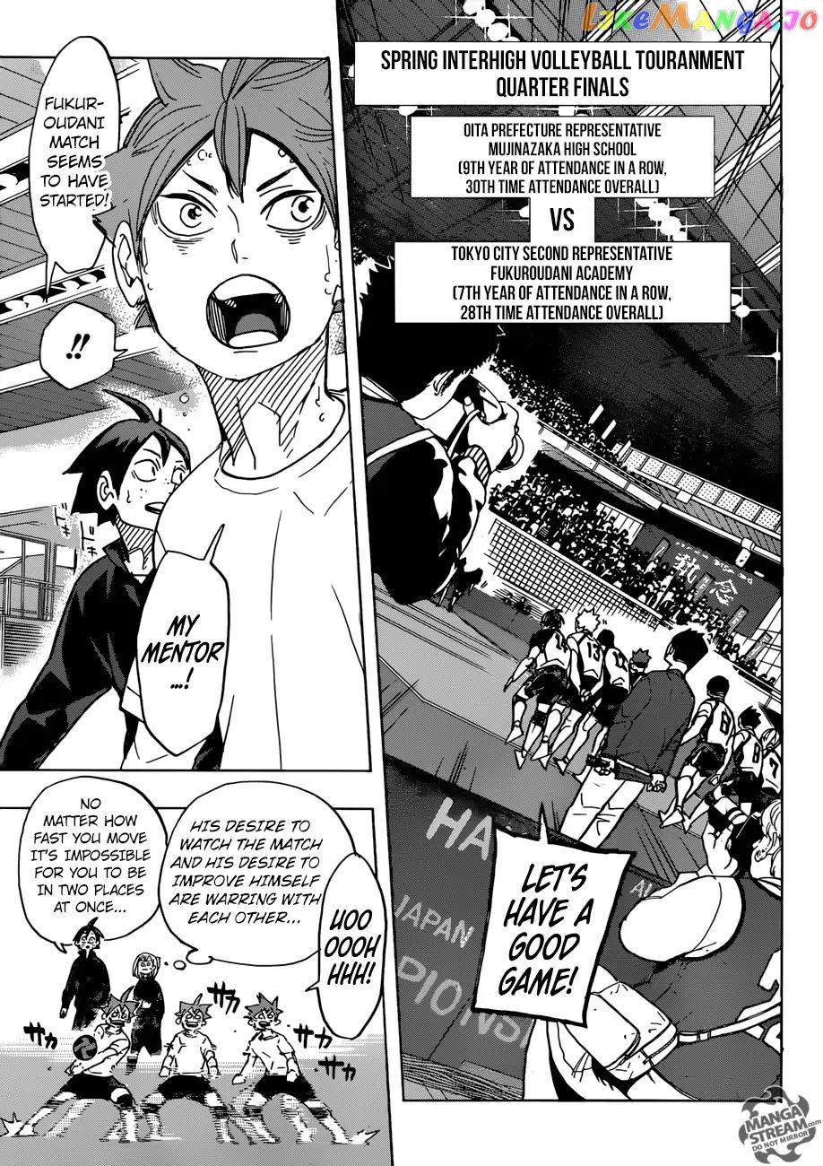 Haikyuu!!, Chapter 328 image 08